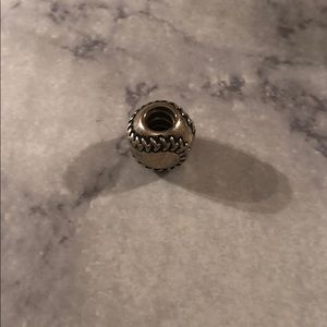 Pandora baseball charm / Sterling Silver